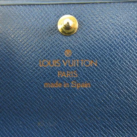 LOUIS VUITTON（ルイ・ヴィトン） 長財布 エピ レザー 青 *A871 メンズ
