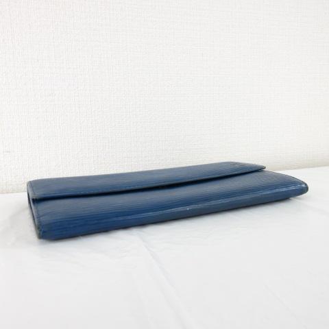 LOUIS VUITTON（ルイ・ヴィトン） 長財布 エピ レザー 青 *A871 メンズ