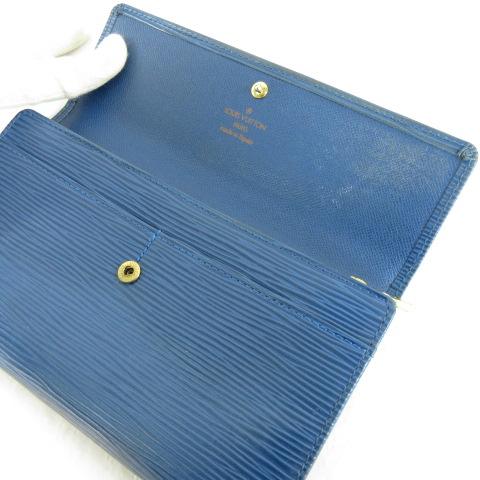 LOUIS VUITTON（ルイ・ヴィトン） 長財布 エピ レザー 青 *A871 メンズ