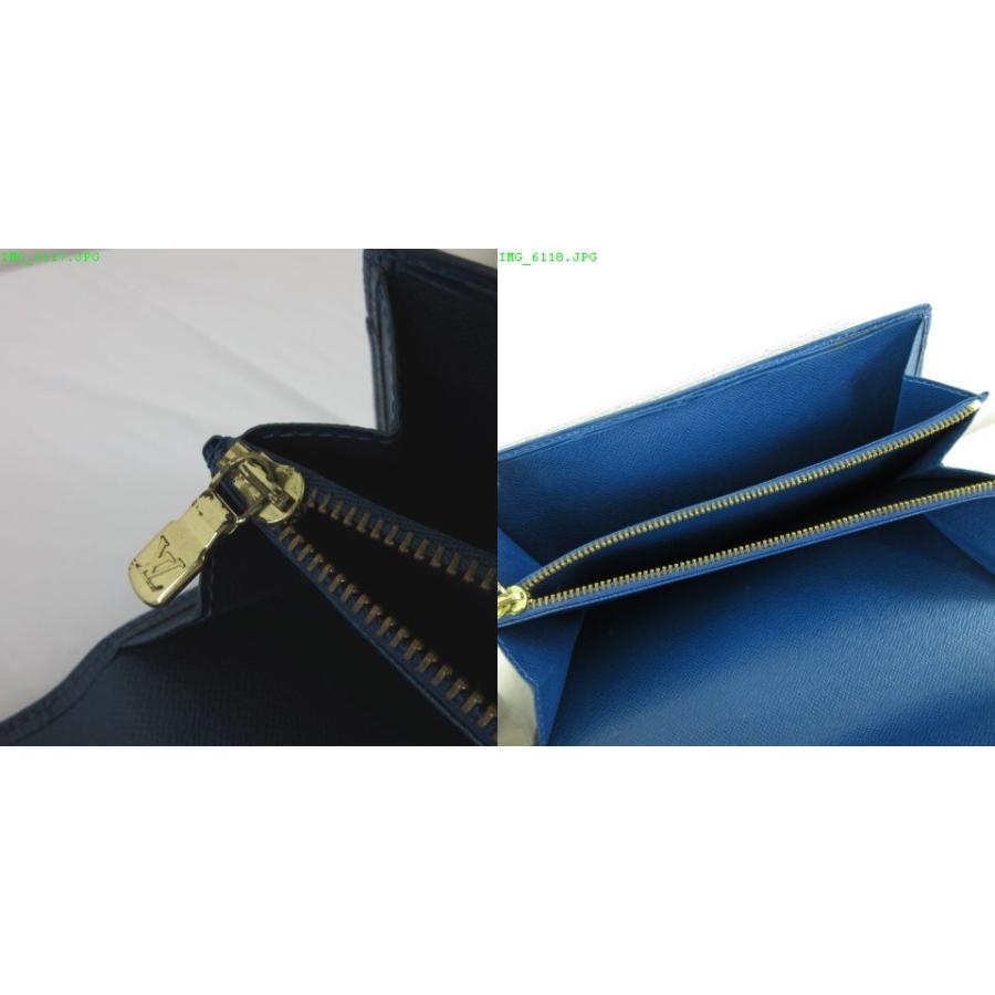LOUIS VUITTON（ルイ・ヴィトン） 長財布 エピ レザー 青 *A871 メンズ