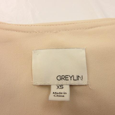 GREYLIN スプリングコート ロング 長袖 ベージュ XS *A749 レディースの画像