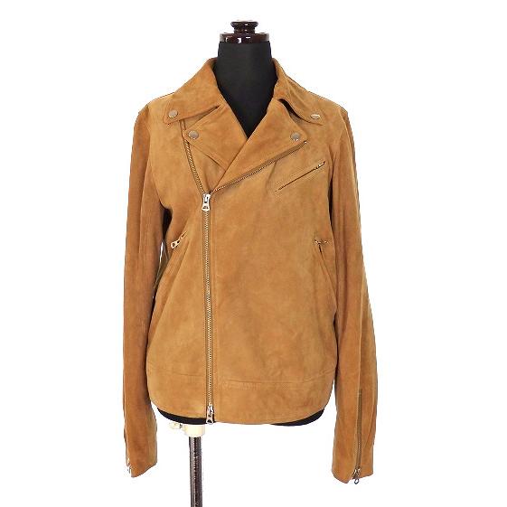 配送員設置送料無料 プラージュ Plage ゴートスキン スエード ライダースジャケット ブルゾン 長袖 38 ベージュ 薄茶 17 010 922 1010 1 0 秋冬 レディース 数量限定 特売 Www Cepici Gouv Ci