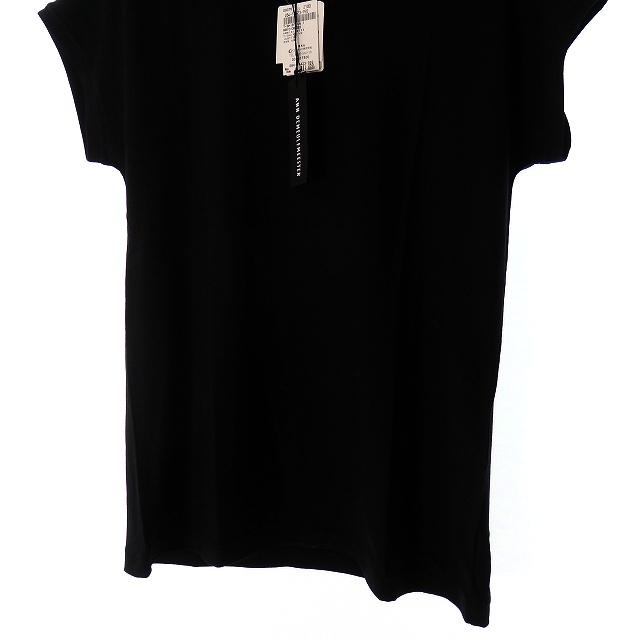新作人気モデル 無地 カットソー Tシャツ フレンチスリーブ 19ss Demeulemeester Ann アンドゥムルメステール 未使用品 中古 Xs メンズ 1901 3802 240 099 黒 ブラック 半袖 Www Meyer Be