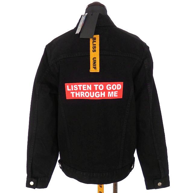 未使用品 ユニフ UNIF オーバーサイズ デニムジャケット Gジャン 長袖