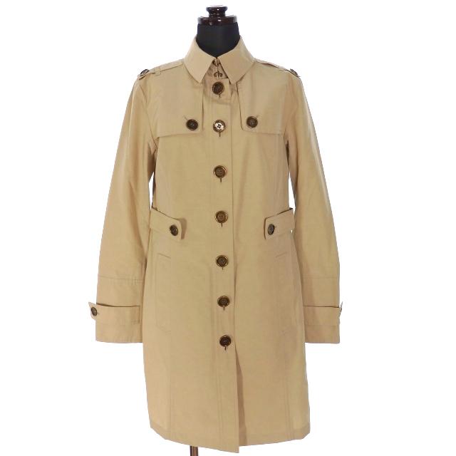 BURBERRY バーバリーロンドン ナイロン トレンチコート レディース 40-