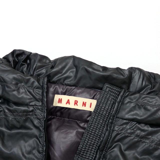 マルニ MARNI 中綿 フェザーコート ジャケット 長袖 40 ブラック 黒