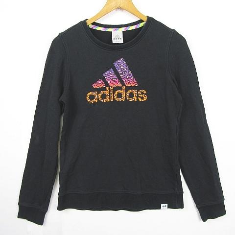 アディダス Adidas トレーナー スウェット 長袖 綿 L ブラック ロゴ ヒョウ柄 Kz2649 レディース 119 ブランド古着販売のベクトル 通販 Yahoo ショッピング