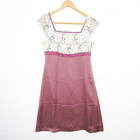ルビーリベット Rubyrivet MILADY ワンピース フレンチスリーブ 膝丈 