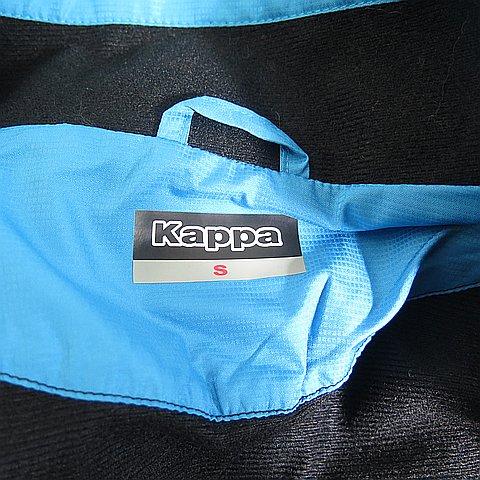 未使用品 カッパ kappa ウィンドブレーカー ウインドジャケット 裏起毛 ジップアップ S ライトブルー 2sa5118 メンズ｜vectorpremium｜05
