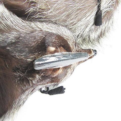 リアルファー マフラー ブルーフォックス ティペット 毛皮  