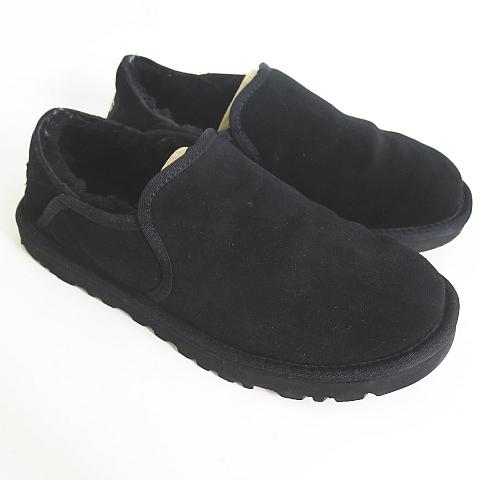 アグ UGG KENTON 3010 ムートン スリッポン 7/25cm ブラック 2sa5445 メンズ レディース｜vectorpremium｜02