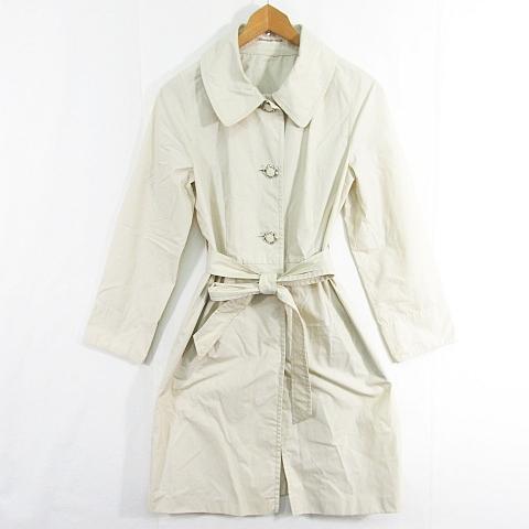 美品✨ストロベリーフィールズ アンゴラ混 刺繍 花柄 ロングコート M