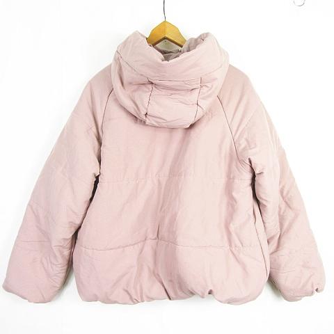 オリーブデオリーブ OLIVE des 中綿 ジャケット フード付き M オリーブデオリーブ OLIVE des 中綿 ジャケット フード付き M