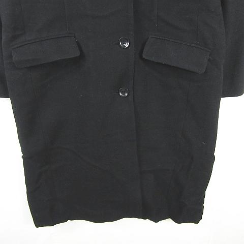 美品】プリーツプリーズダブルチェスターコートライナー付き