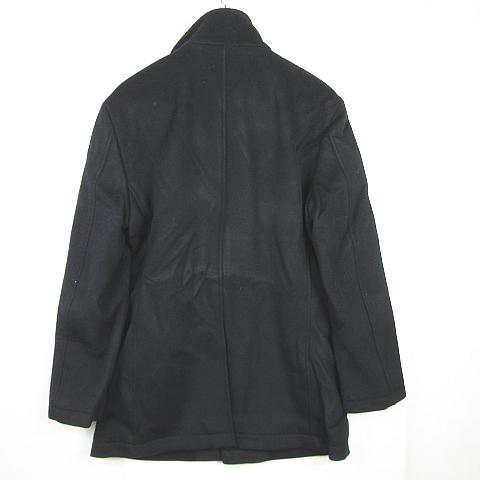 無印良品 良品計画 スタンドカラー コート ミディアム丈 ウール M