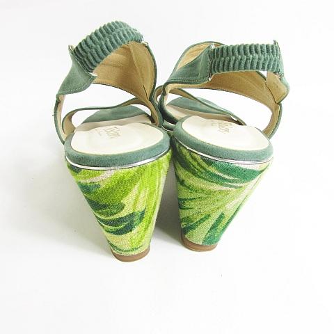 【新品未使用】LE TALON サンダル ルタロン Le Talon ストラップ サンダル ウエッジソール