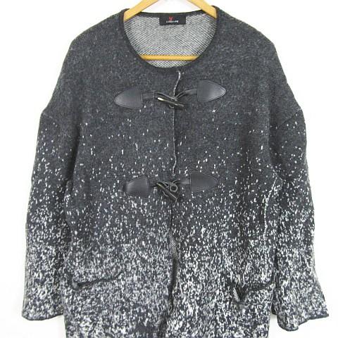 レキップヨシエイナバ L'EQUIPE YOSHIE INABA ニット ダッフル コート