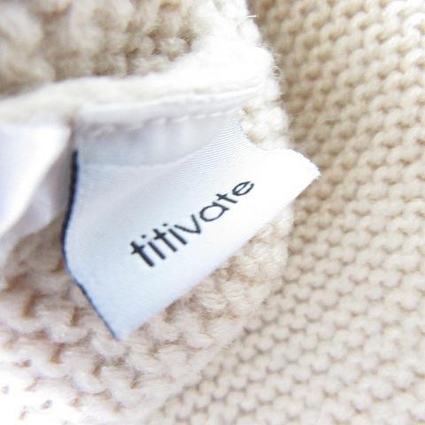 ティティベイト titivate ニット セーター 長袖 ハイネック M 