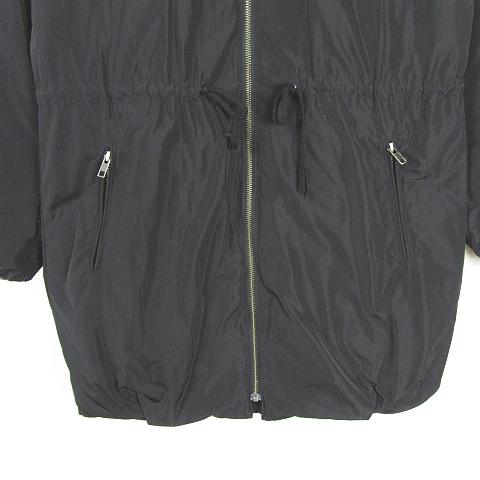 スピック&スパン　リバーフーディコート　38 110sリバーポンチョ風コート（ノーカラーコート）｜Spick and Span