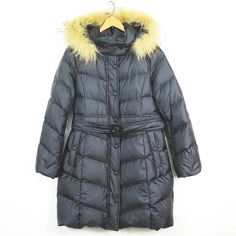 美品 大きいサイズ　kumikyoku 組曲　ダウン　自由区　23区 クミキョク 組曲 KUMIKYOKU ダウンコート ラクーンファーフード