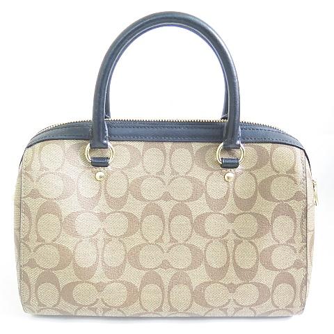 COACH（コーチ） COACH F83607 ローアン サッチェル PVCシグネチャー 