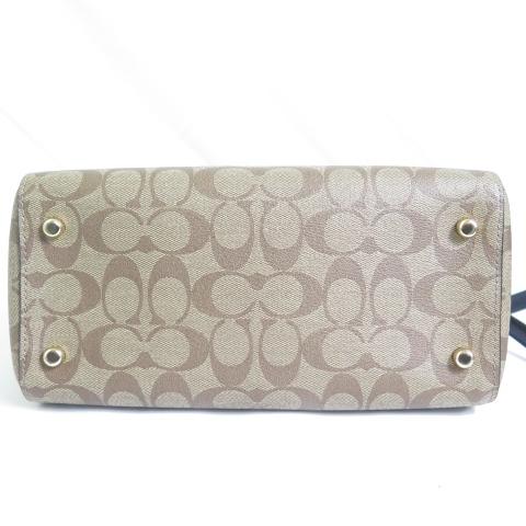 COACH（コーチ） COACH F83607 ローアン サッチェル PVCシグネチャー 