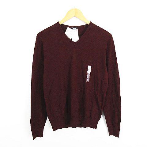 中古 未使用品 ユニクロ Uniqlo ニット セーター 長袖 Vネック エクストラファインメリノ ウール S ワイン Ekm メンズ ベクトル 古着 1 ブランド古着販売のベクトル 通販 Yahoo ショッピング