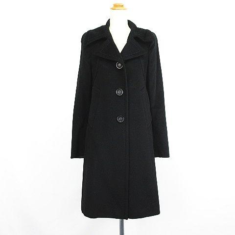 Max Mara マックスマーラ アルパカ100% コートビッグシルエット黒