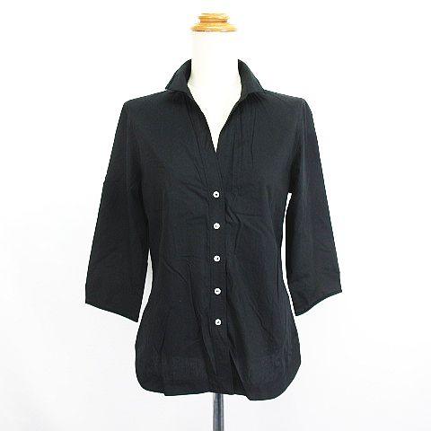 ROSSO 35 ロッソ３５ ブラウス レディース 【古着】【中古】 ロッソ35 ROSSO35 シャツ ブラウス 七分袖 スキッパーカラー イタリー