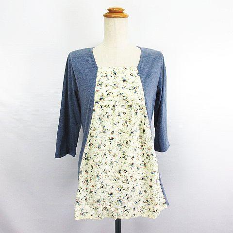ママココ Floral Jacquard Fraise Stitch
