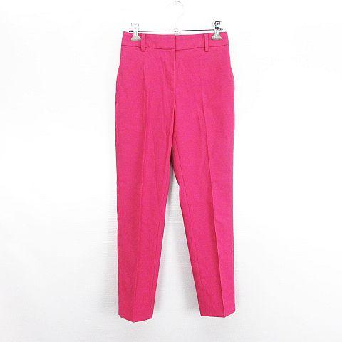 美品プラステ リネンブレンドワイドパンツ ピンク M PLST(プラステ