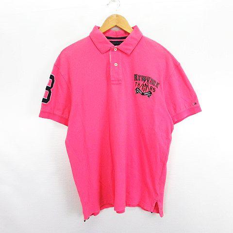 TOMMY HILFIGER（トミー・ヒルフィガー） ポロシャツ 半袖 ナンバー 