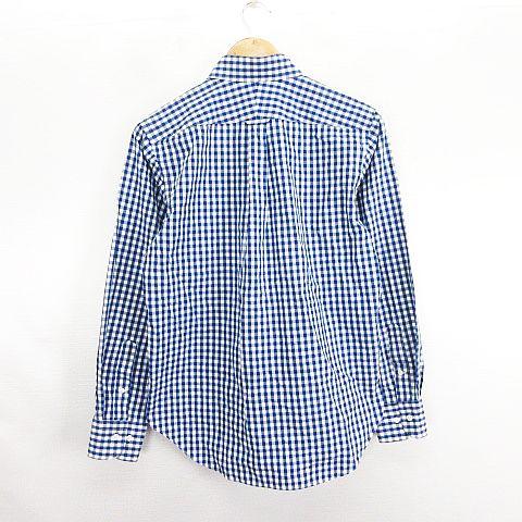 無印良品 良品計画 シャツ 長袖 ボタンダウン ギンガムチェック