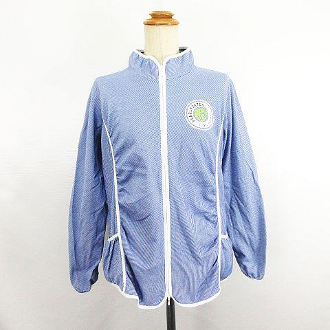 パーリーゲイツ ジャケット アウター 長袖 ジップアップ ロゴ 斜め