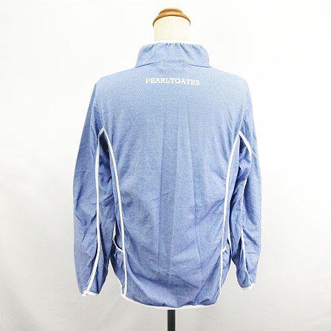 パーリーゲイツ ストライプ ジャケット パーリーゲイツ ジャケット アウター 長袖 ジップアップ ロゴ 斜め