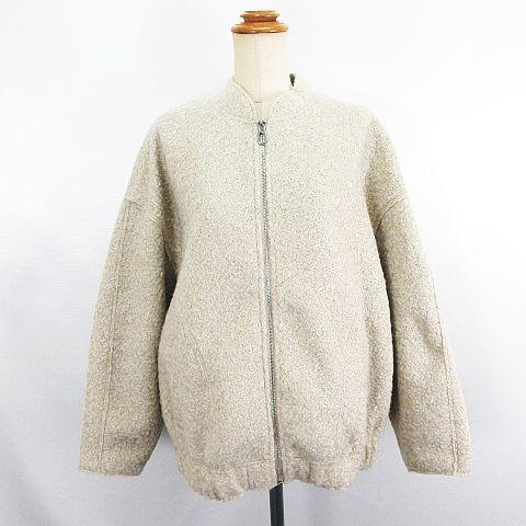 ZARA 未使用品 ザラ ボンバージャケット ブークレー オーバーサイズ
