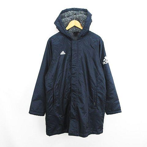 adidas（アディダス） ベンチコート アウター 長袖 フード ジップ