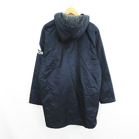 adidas（アディダス） ベンチコート アウター 長袖 フード ジップ