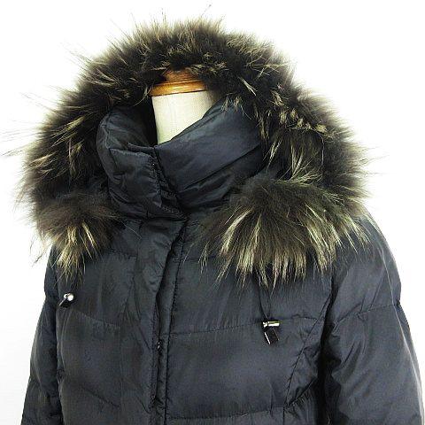 23区（ニジュウサンク） オンワード樫山 ダウンコート 長袖 フード