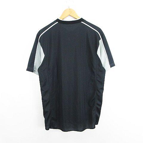 未使用品 デサント DESCENTE ベースボールTシャツ 半袖 2ボタン