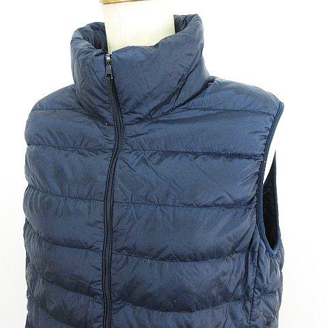 新品】UNIQLO ＋J ダウンベスト ネイビー M UNIQLO ユニクロ プラスJ