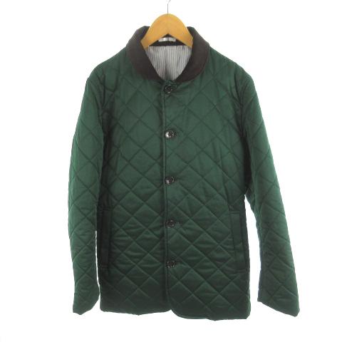 中古 スーツセレクト Suit Select コート キルティング ジャケット 中綿 襟コーデュロイ ナイロン Slmd1401 緑 グリーン 茶 ブラウン S アウター メンズ 121 ブランド古着販売のベクトル 通販 Yahoo ショッピング
