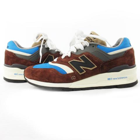 超歓迎 中古 ニューバランス New Balance スニーカー M997soe Made In Usa M997 スエード レザー ブラウン ブルー グレー アメリカ製 Usa製 海外限定 Us9 27ｃｍ 靴 121 ブランド古着販売のベクトル 通販 Yahoo ショッピング 高い素材 Reservas