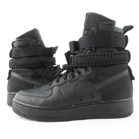 中古 未使用品 ナイキ Nike ハイカットスニーカー 003 Special Field Air Force 1 エアフォース 黒 ブラック Us8 26ｃｍ 靴 付属品あり メンズ 121 ブランド古着販売のベクトル 通販 Yahoo ショッピング