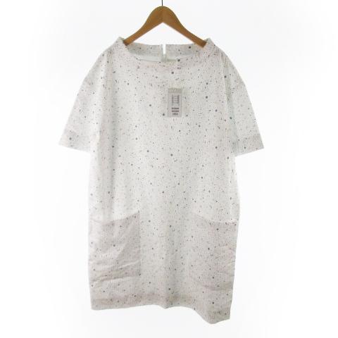 中古 未使用品 コス Cos ワンピース ロング 半袖 ペイント柄 白 ホワイト コットン 42 レディース ベクトル 古着 121 ブランド古着販売のベクトル 通販 Yahoo ショッピング