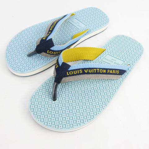 中古 ルイヴィトン LOUIS VUITTON ビーチサンダル ビーサン モノグラム