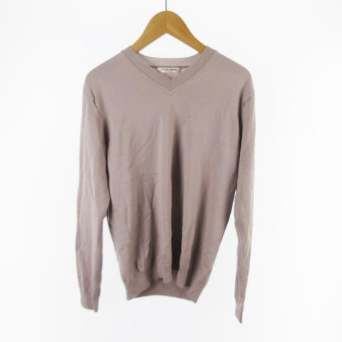 ユナイテッドアローズ United Arrows Vネック ニット セーター ハイゲージ 1113 106 3923 ウール ラベンダー系 S メンズ 121 ブランド古着販売のベクトル 通販 Yahoo ショッピング
