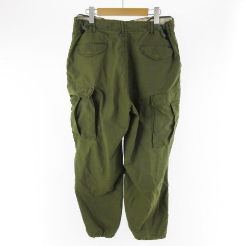73年製 US ARMY M-65 カーゴパンツ SMALL-REGULAR Military Cargo Pants Made in '73 M-65 Field S Cotton Khaki