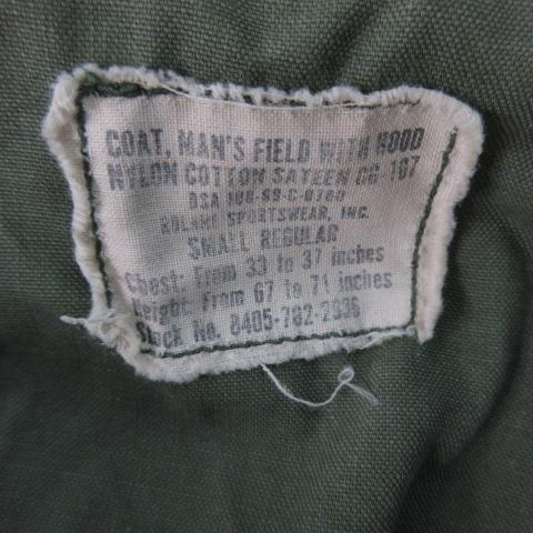 60'S US.ARMY M-65 2nd フィールドジャケット ミリタリー 8405-782