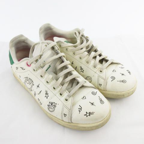 アディダス adidas スニーカー  STAN SMITH  スタンスミス アンドレサライヴァ GY1786 US6 24.5ｃｍ ホワイト/ グリーン 靴 レディース｜vectorpremium｜06